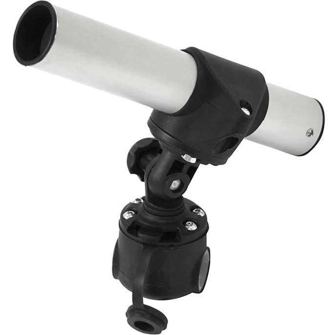 Держатель спиннинга сквозной на леер быстросъемный, алюминий (030633T)